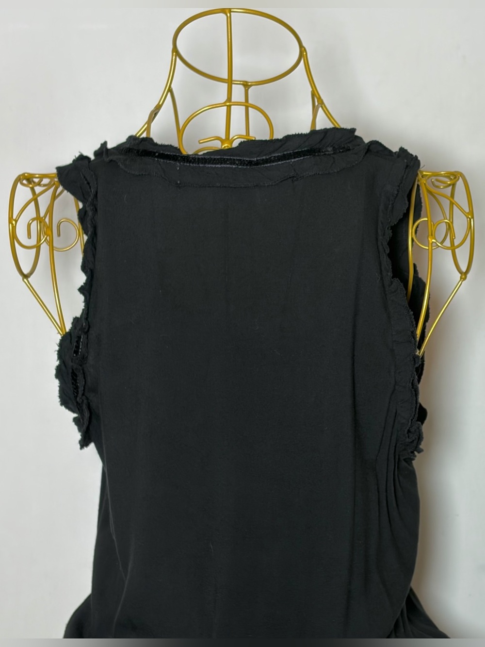 Jolt Black Ruffle Button-Front Drawstring
Romper Y2K, Small - Picture 8 of 12